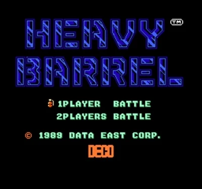 Heavy Barrel 60 Pin Game Card Free Region For 8 Bit Video Game Player