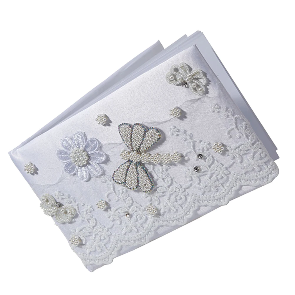 

Rhinestone Dragonfly Signature Book Guest for Party Wedding Small and Fresh Gift