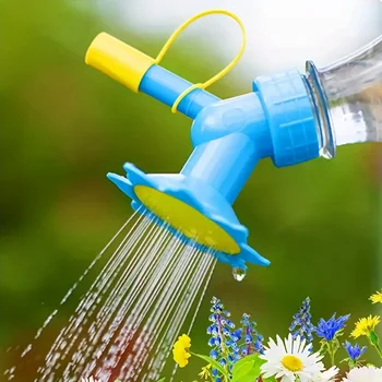 1Pcs Garden Plant Watering Can Nozzle Bottle Cap Nozzle DIY Mini Irrigation Head Indoor and Outdoor Nursery Potted Plants