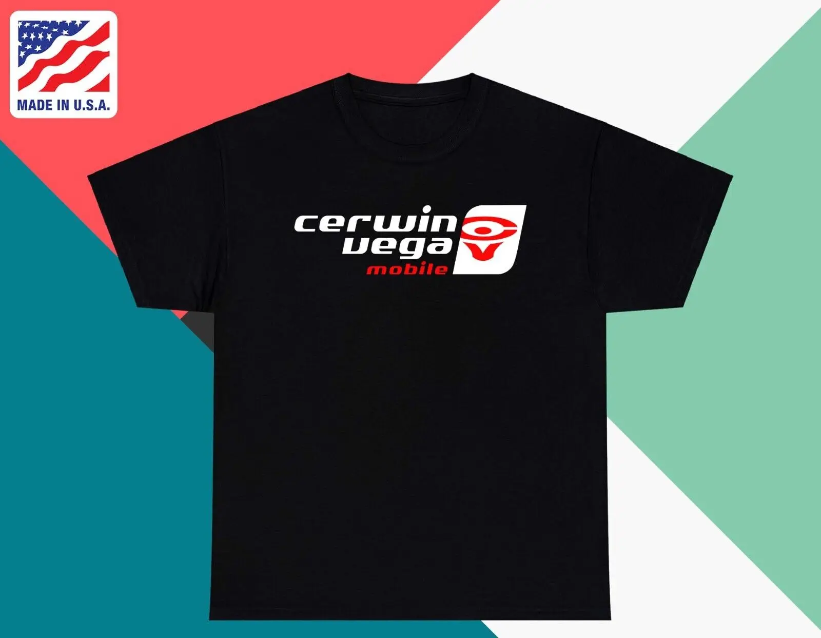 Cerwin Vega Mobile Logo Audio Equipment & Electronics Funny T shirt S-5XL