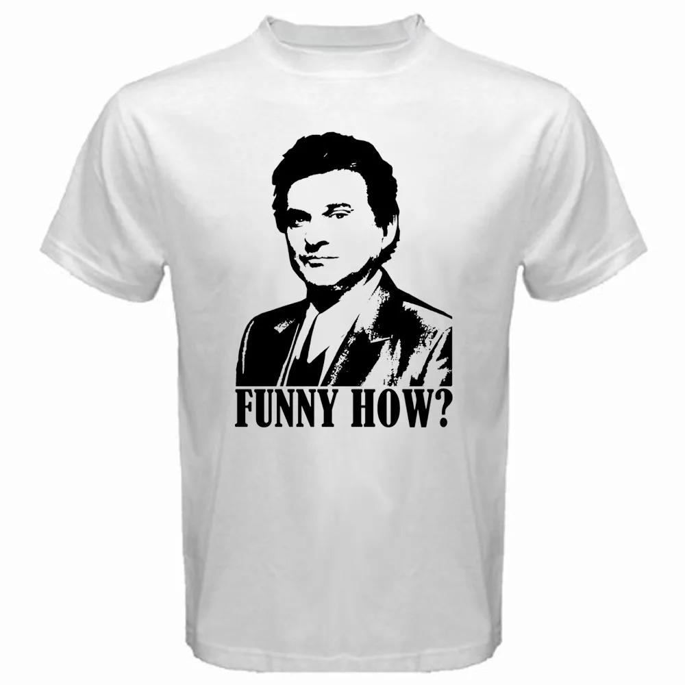 Goodfellas Joe Pesci Funny How Men's White T Shirt Size S to 5XL