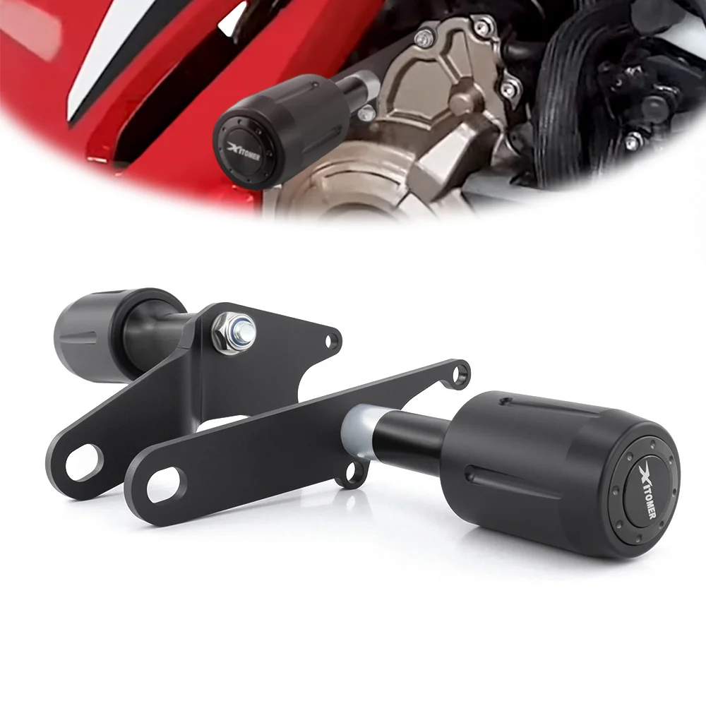 

Motorcycle Falling Protection Frame Slider Fairing Guard Anti Crash Pad Protector CBR500R CBR500 R CBR 500R 2021-2025 For Honda