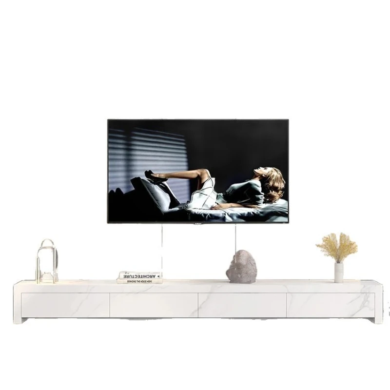 

Italian minimalist rock panel TV cabinet coffee table designer recommends creative high-end simple home living room floor
