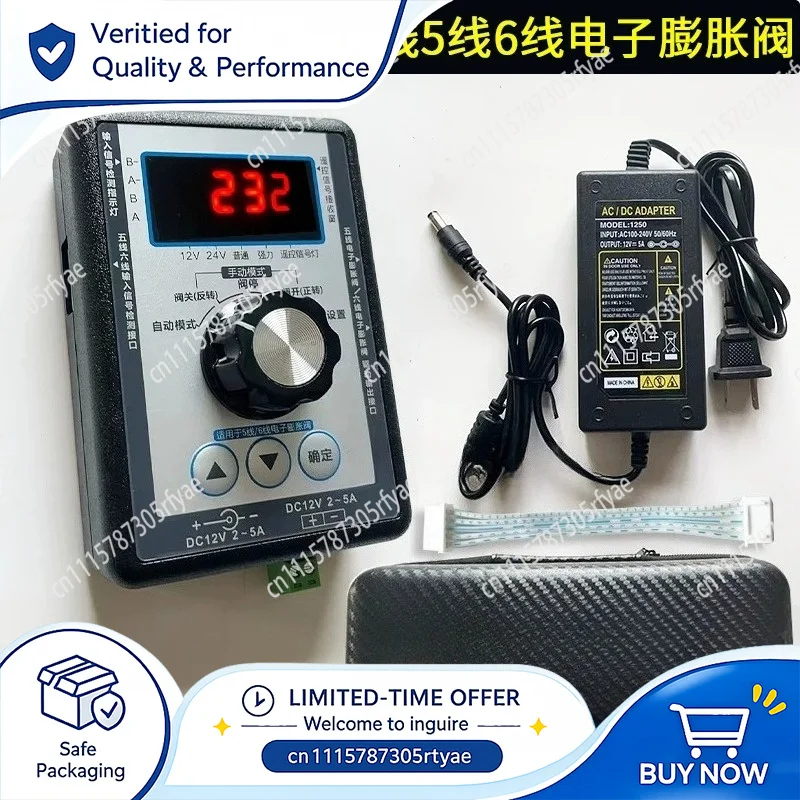 Electronic Expansion Valve Repair Tester Driver Tool for Inverter Air Conditioner EEV Diagnostic Repair Instrument