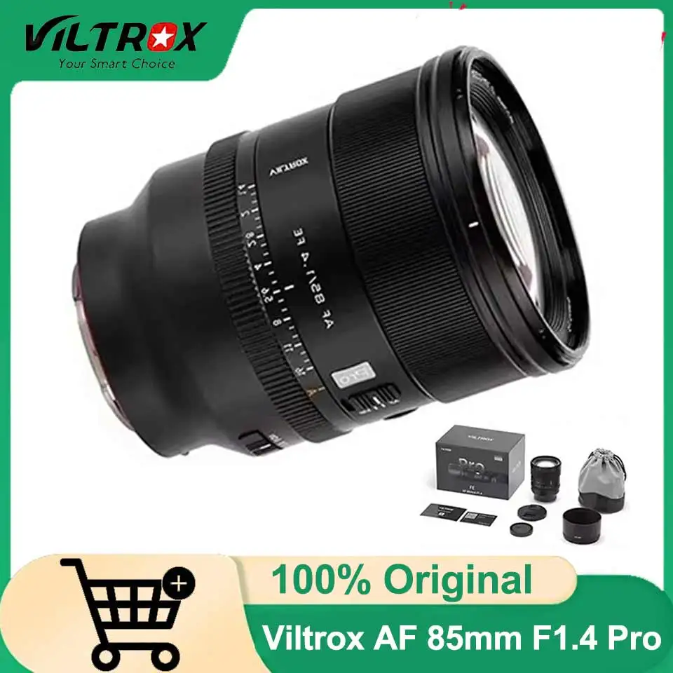 

VILTROX 85mm F1.4 PRO AF Camera Lens, Large Aperture Lens for Sony E / Nikon Z Mount, Full Frame Telephoto Portrait Lens