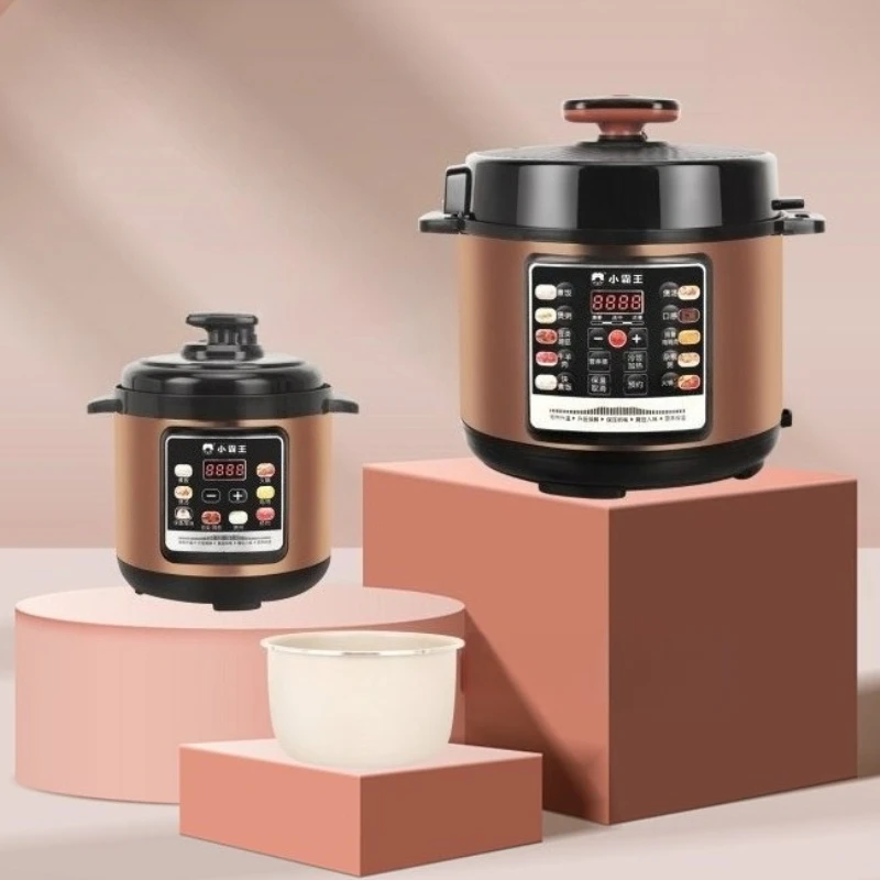 Electric Pressure Cooker Ceramic Glaze Nonstick Pot Rice Steamer Preset Timer Home Instant Pot Pressure Cooker Electric Cooker