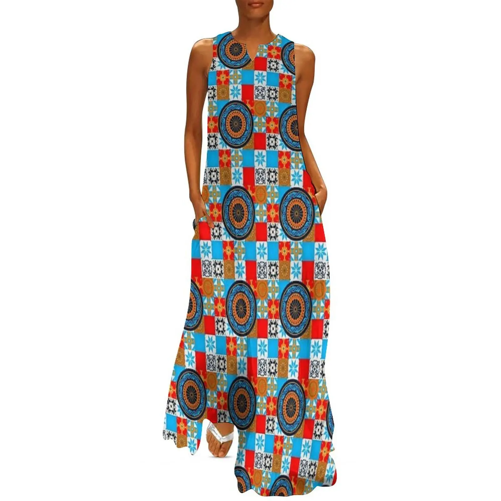 

Azul All Over Print - Gaming Art Long Dress sexy dress Dress vintage elegant evening dresses for women 2025
