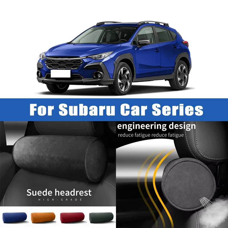 

Op Quality Car Headrest Neck Support Seat Soft Neck Pillow Breathable For Subaru Impreza WRX STI Subaru Outback Legacy Crosstre