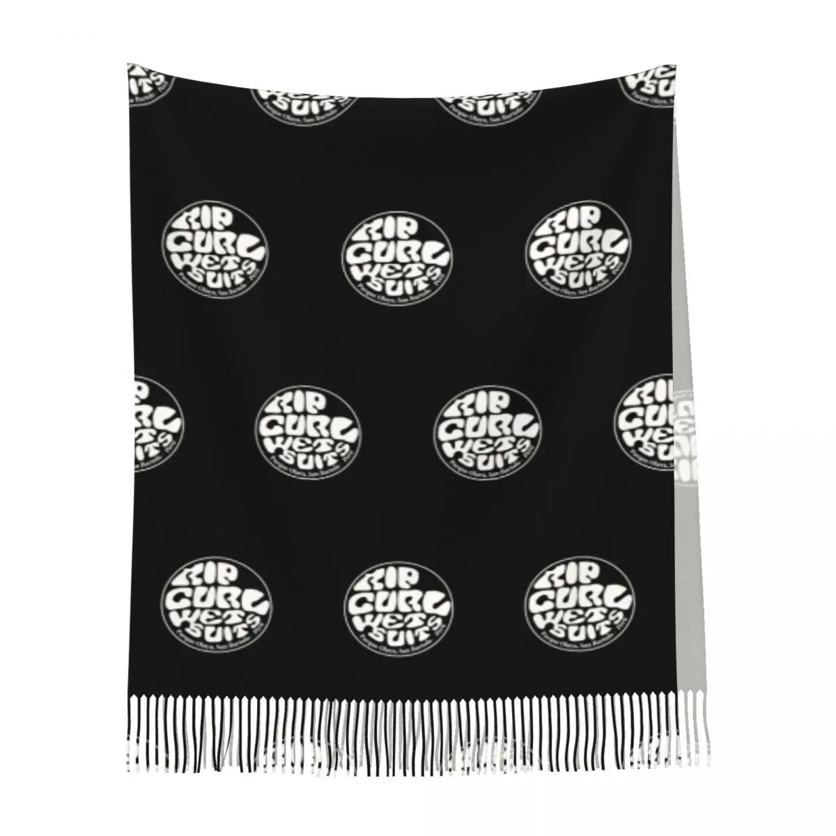 Melhor venda rip curl ternos molhados cachecol borla cachecóis para mulheres xales macios e quentes e envoltórios longo outono inverno xale envoltório