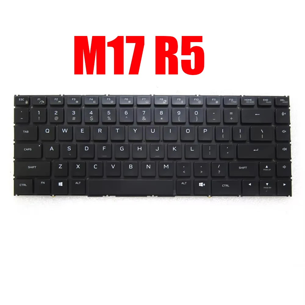 

Laptop Mechanical Keyboard For Alienware M17 R5 AMD English US Black With Backlit