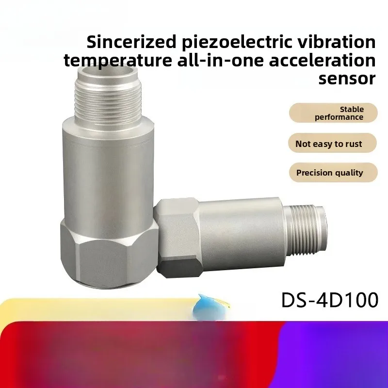 

Piezoelectric vibration temperature integrated acceleration sensor 304 stainless steel 100
