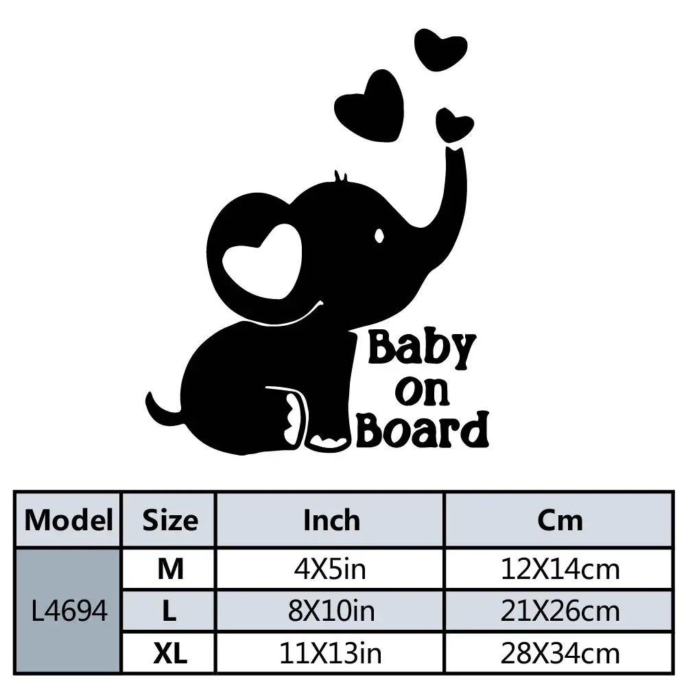 ملصقات سيارة على شكل فيل يمكنك صنعها بنفسك، ملصق باب جانبي لشاحنة السيارة، ملصقات جرافيك عالمية لباب السيارة الجانبي #2