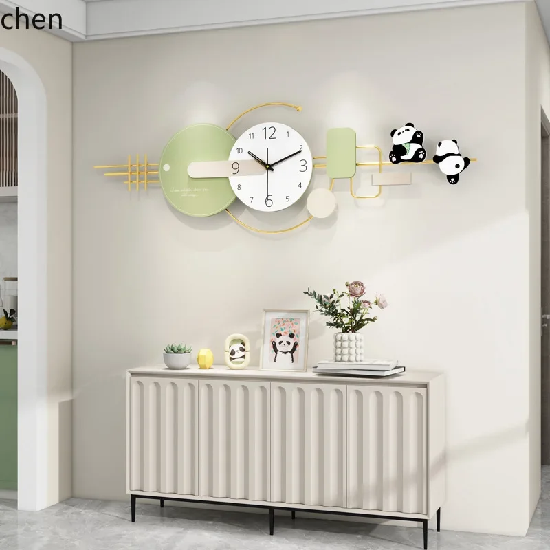 DSA wall clock for living room, creative decorative home clock with a high-end and elegant feel, suitable for  room wall hanging