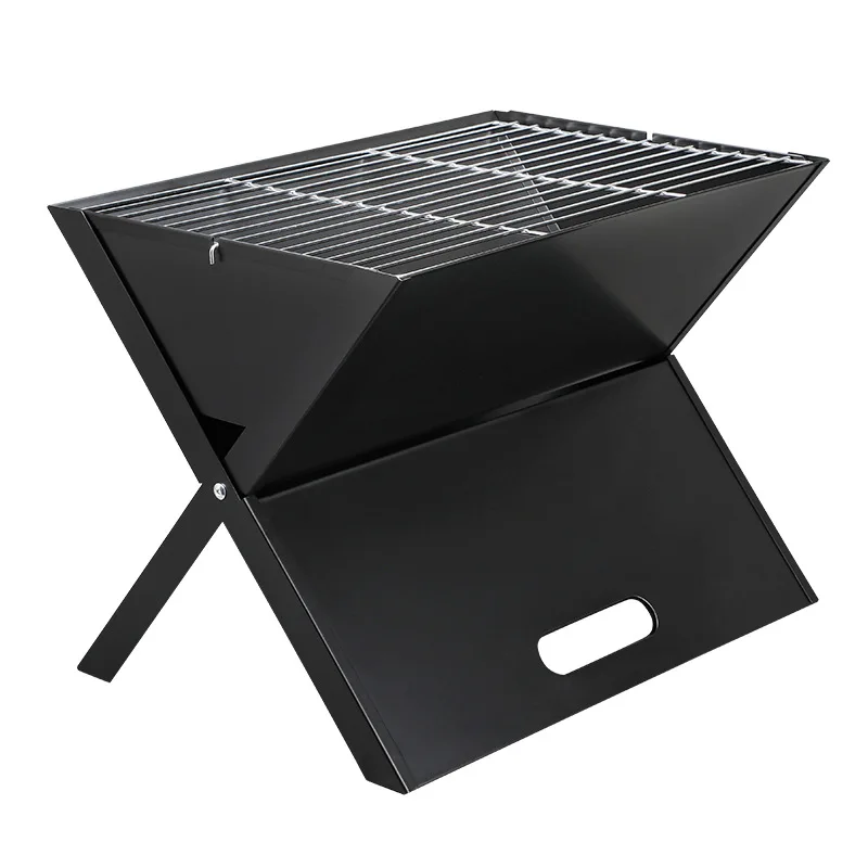 

Double Triangel X-Type Foldable Korean style Easy Assemble Clean BQ Garden Camping Outdoor Portable charcoal Oven Grill Heater