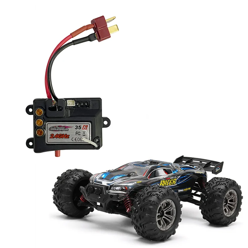 

X65A_Brushless ESC Electronic Speed Controller QZJ06 for Xinlehong Hosim Q901 Q902 Q903 1/16 RC Car Spare Parts Accessories