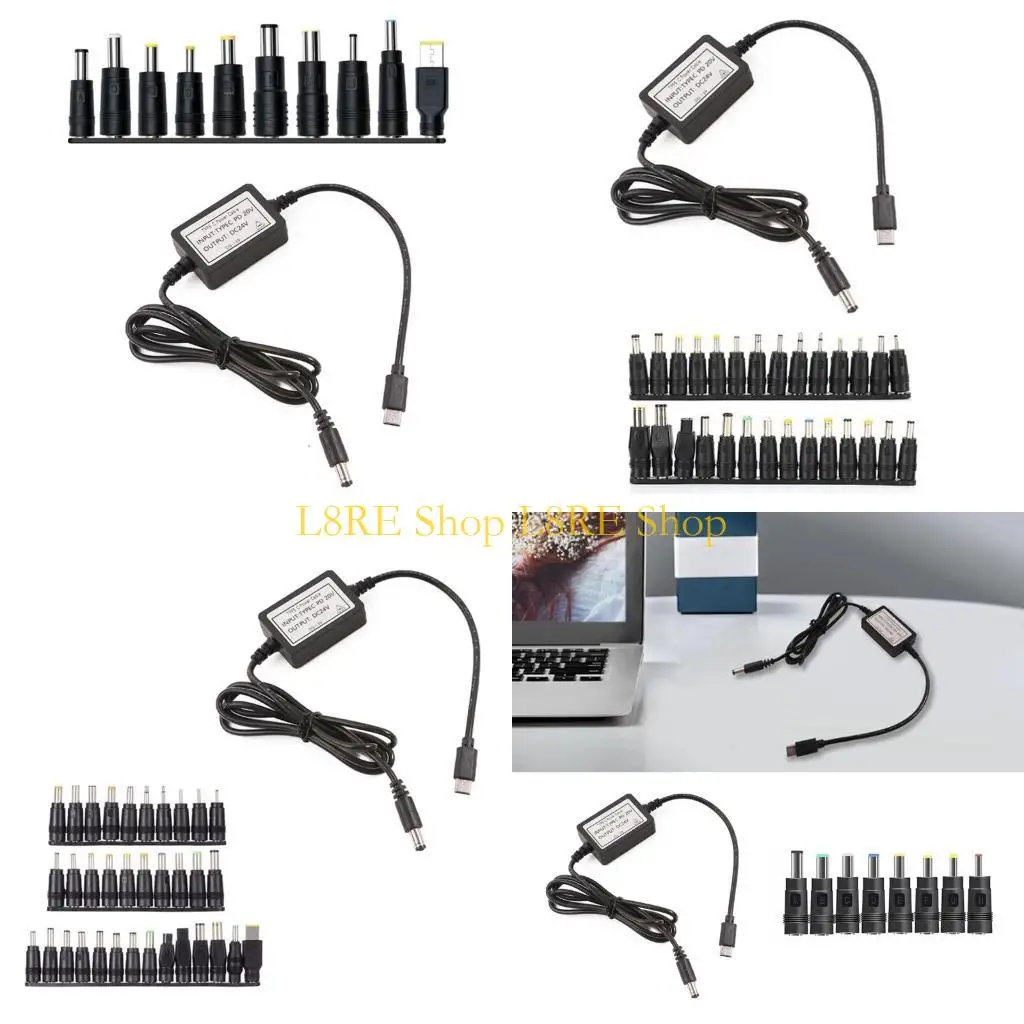 L8RE Converter with Various Converter Heads Suitable for Multiple Devices