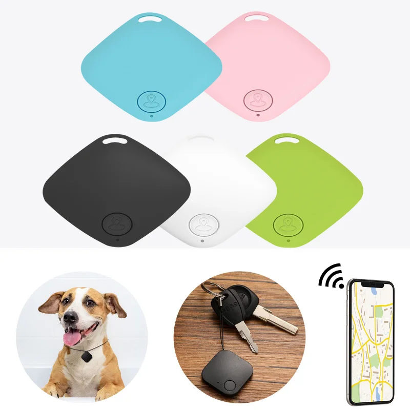 

Mini GPS Tracker Device Tracking Key Wallet Child Finder Pet Car Tracker Location Smart Bluetooth Tracker Anti-lost Alarm