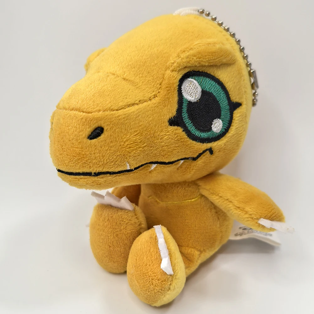 Digimon Adventure Agumon 5 inches Plush Toy , Cartoon Game Dragon Stuffed Animal Soldier Fighter Movie Film Doll