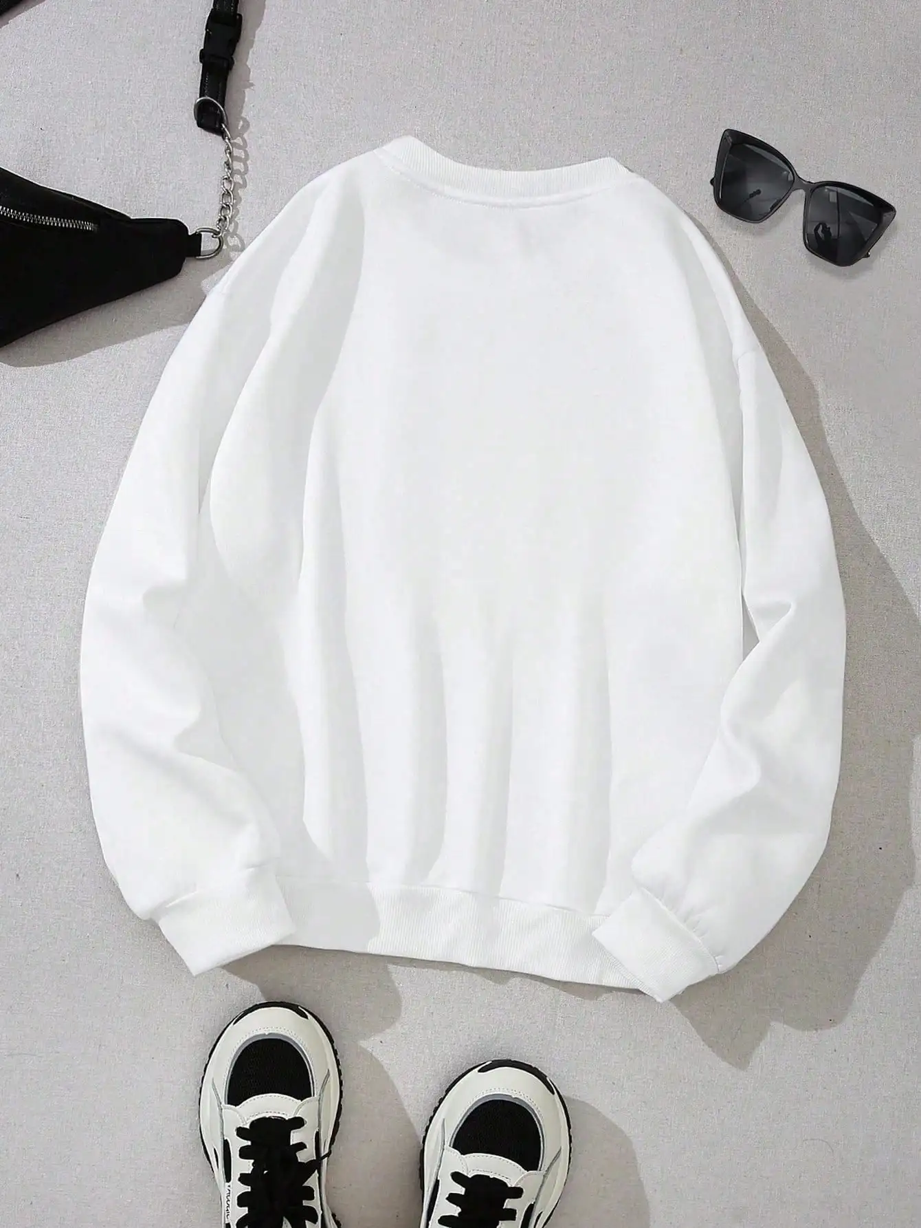 여성용 시카고 베어 그래픽 스웨트셔츠, 레트로 프린트 풀오버, 가을 캐주얼 탑