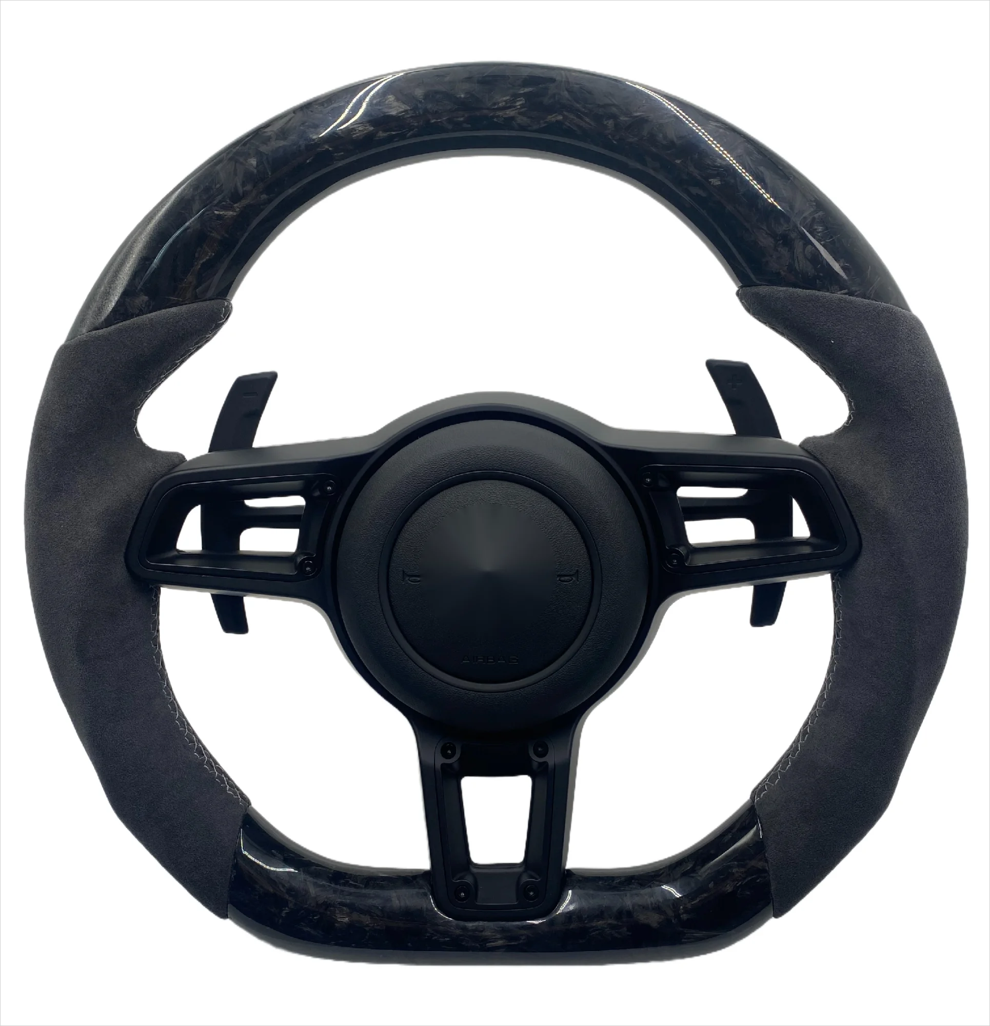 

Suitable for upgrading the Porsche Panamera Macan Cayenne 918 911 718 970 971 958 Forged carbon fibre steering wheel