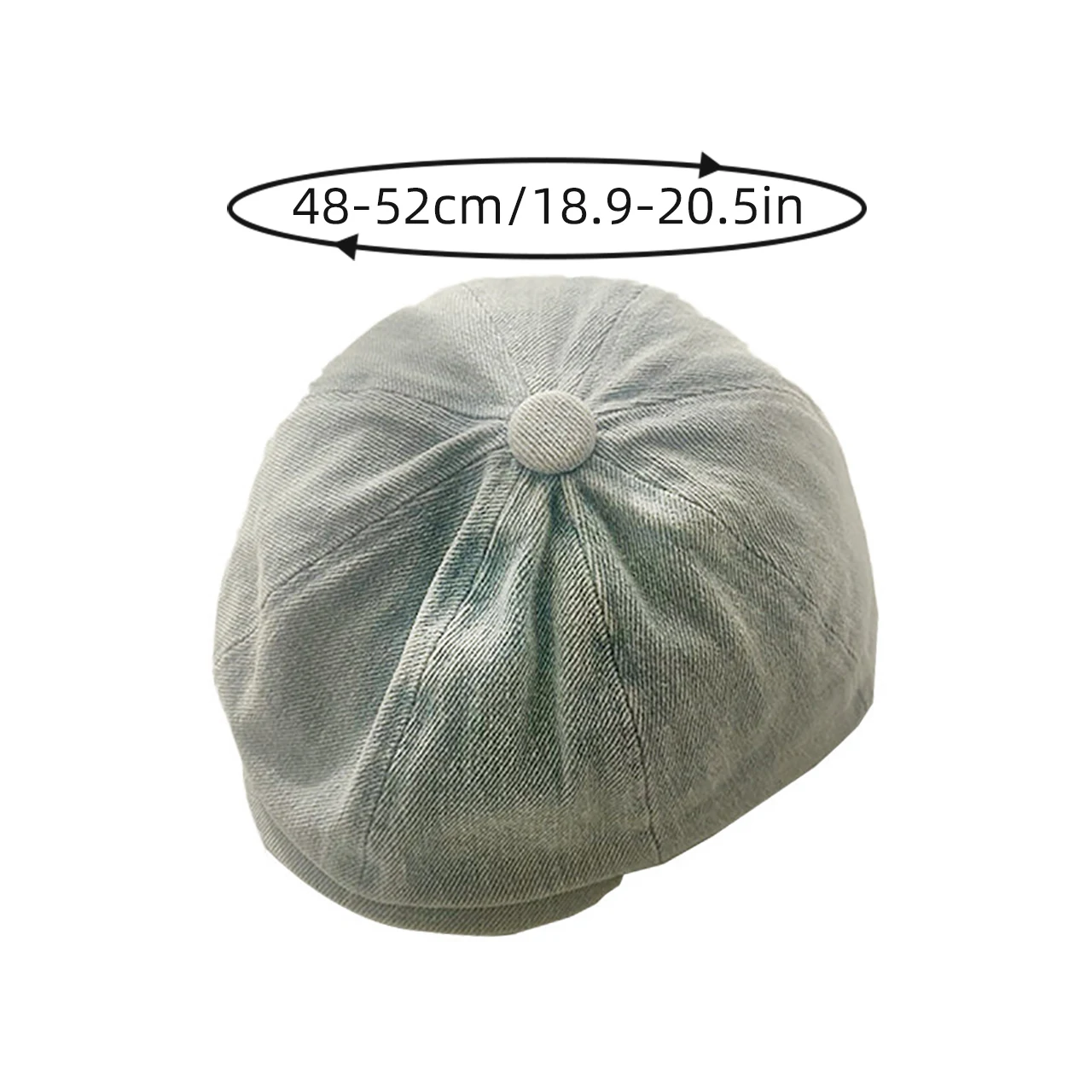 Fashion Retro Denim Beret 2-7Year Kids Newsboy Cap Boys Girls Spring Autumn Sunshade Duck Tongue Hat Children Baby Sun Hats view 6