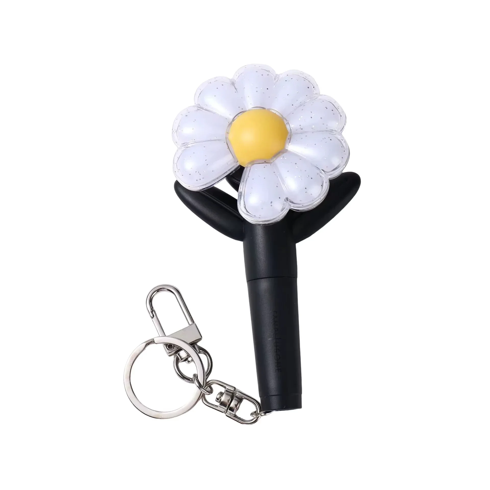 حار 14 أنماط Kpop عصا إضاءة صغيرة سلاسل المفاتيح أضواء إلكترونية حقيبة قلادة Keyrings الديكور المقتنيات المشجعين الهدايا