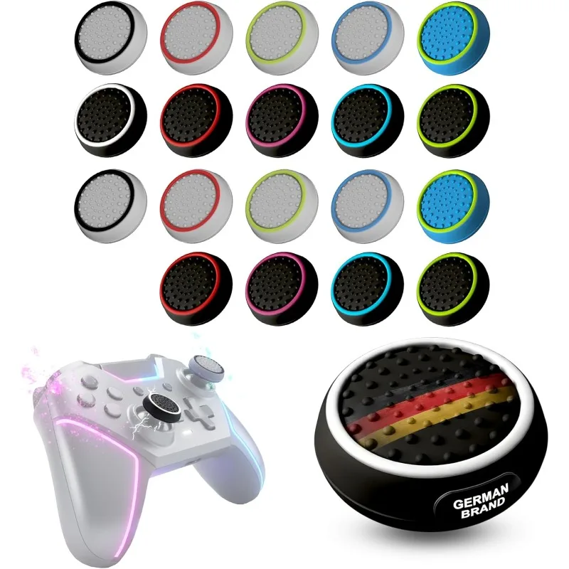 ThumbStick Grip Cap Cover Dual-color Silicone for Playstation 5 PS5 PS4 Slim/Pro Xbox Series X/s Game Controller Thumb Grip Cap