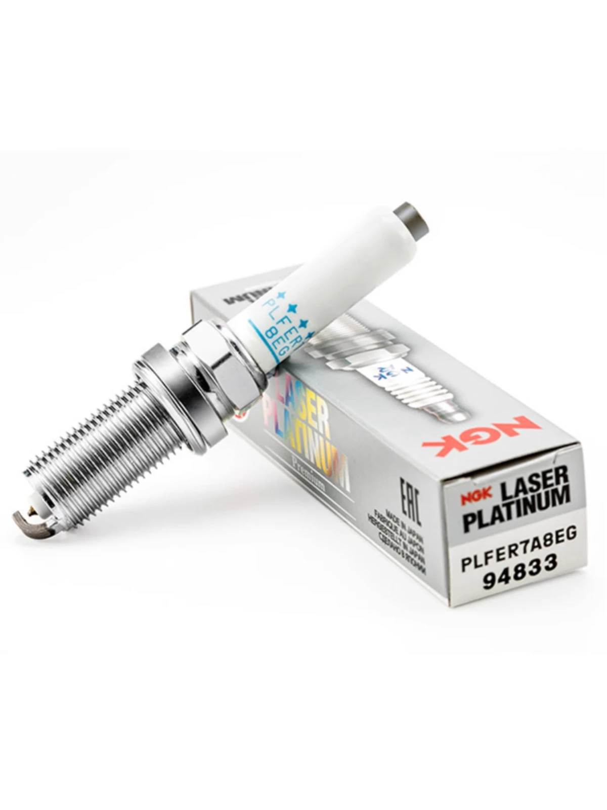 NGK PLFER7A8EG 94833 Dual Laser Platinum Spark Plug For VW Beetle Golf R Tiguan AUDI SKODA 2.0T 06K905601E 06K905611C 1PCS