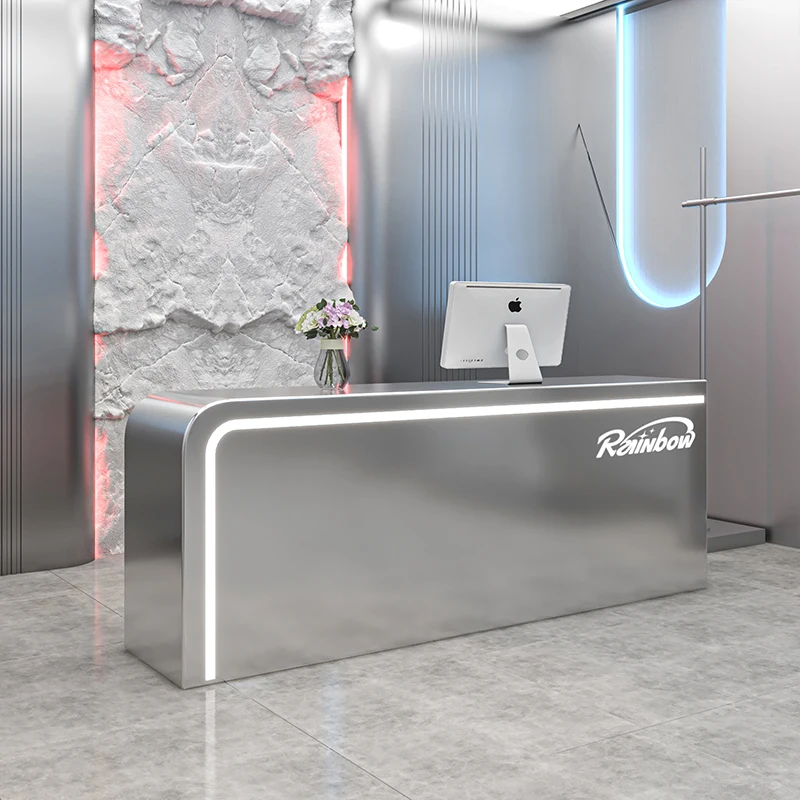 

Modern Bar Reception Desks Shop Beauty Unique Luxury Restaurant Executive Reception Desks Company Mostrador Lounge Furniture