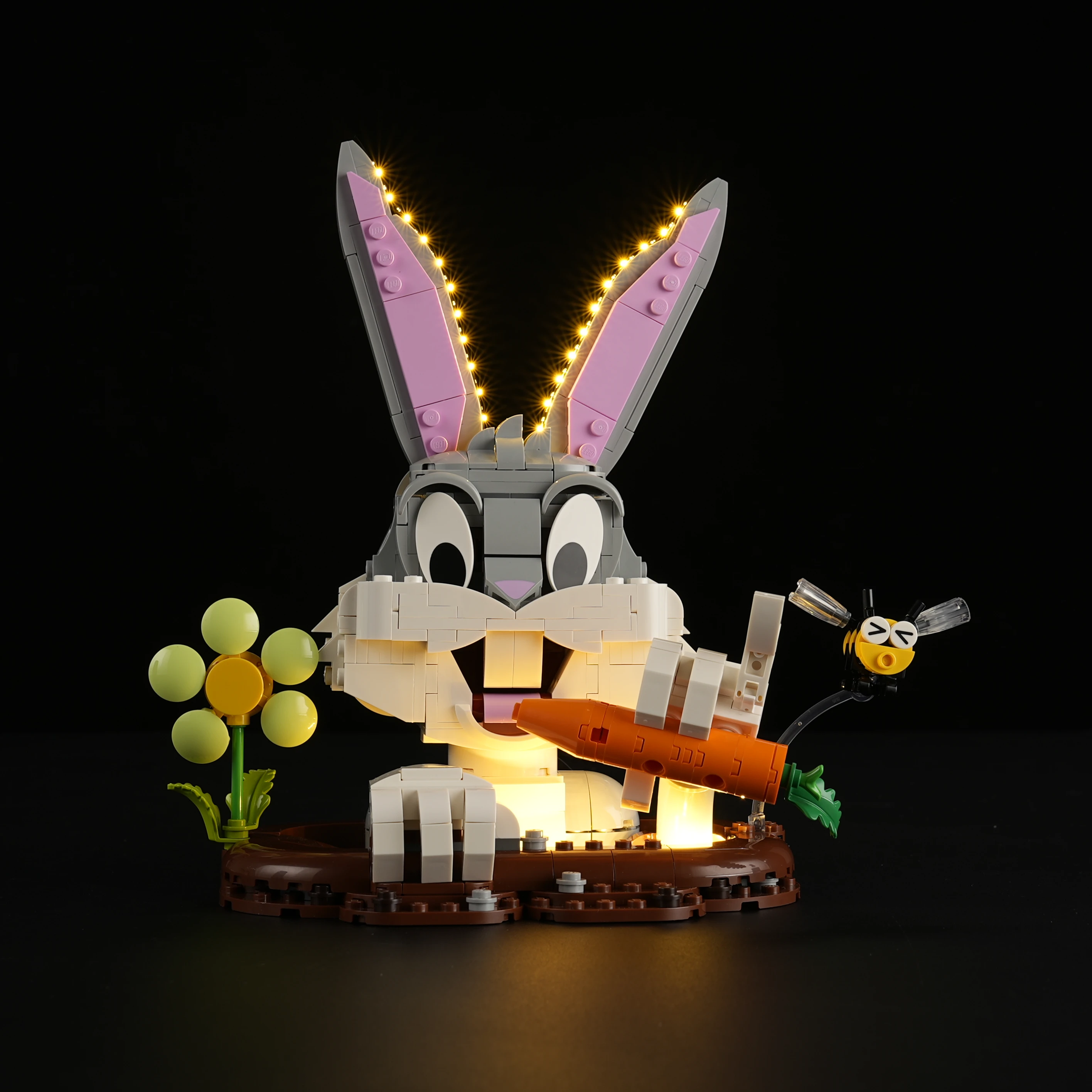 

HPROSPER 5V LED Light (No Model) For LEGO Lego Bugs Bunny 40920 Decorative lights With battery box