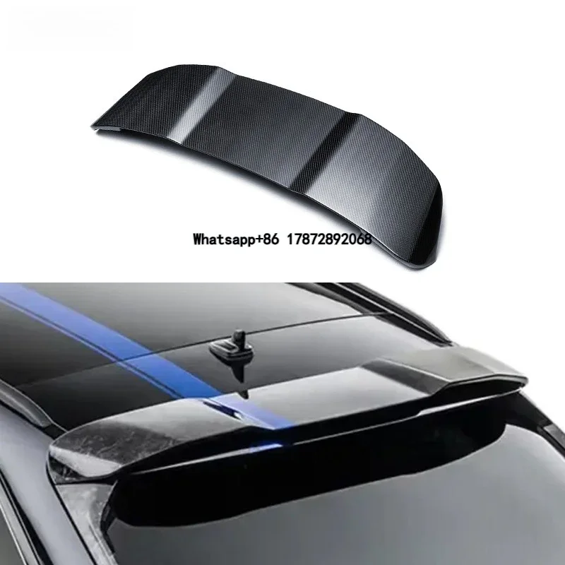 

Style Prepreg Carbon Fiber Body Kit Roof Spoiler Rear Wing Aero Part Automotive for RS6 C8 2019 - 2025 Mod