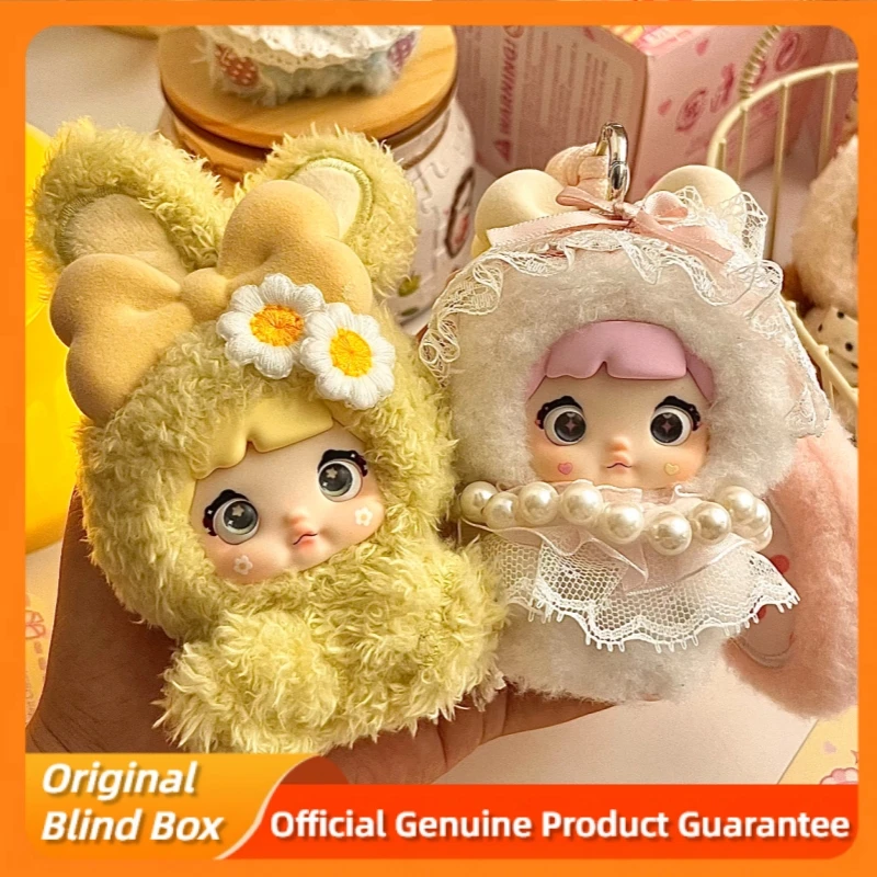 

Подлинная виниловая плюшевая сумка Nommi Sweetheart Bunny V2 Series, виниловая сумка Kawai, подвеска, Nommi Mystery Box, трендовые игрушки, подарки на день рождения