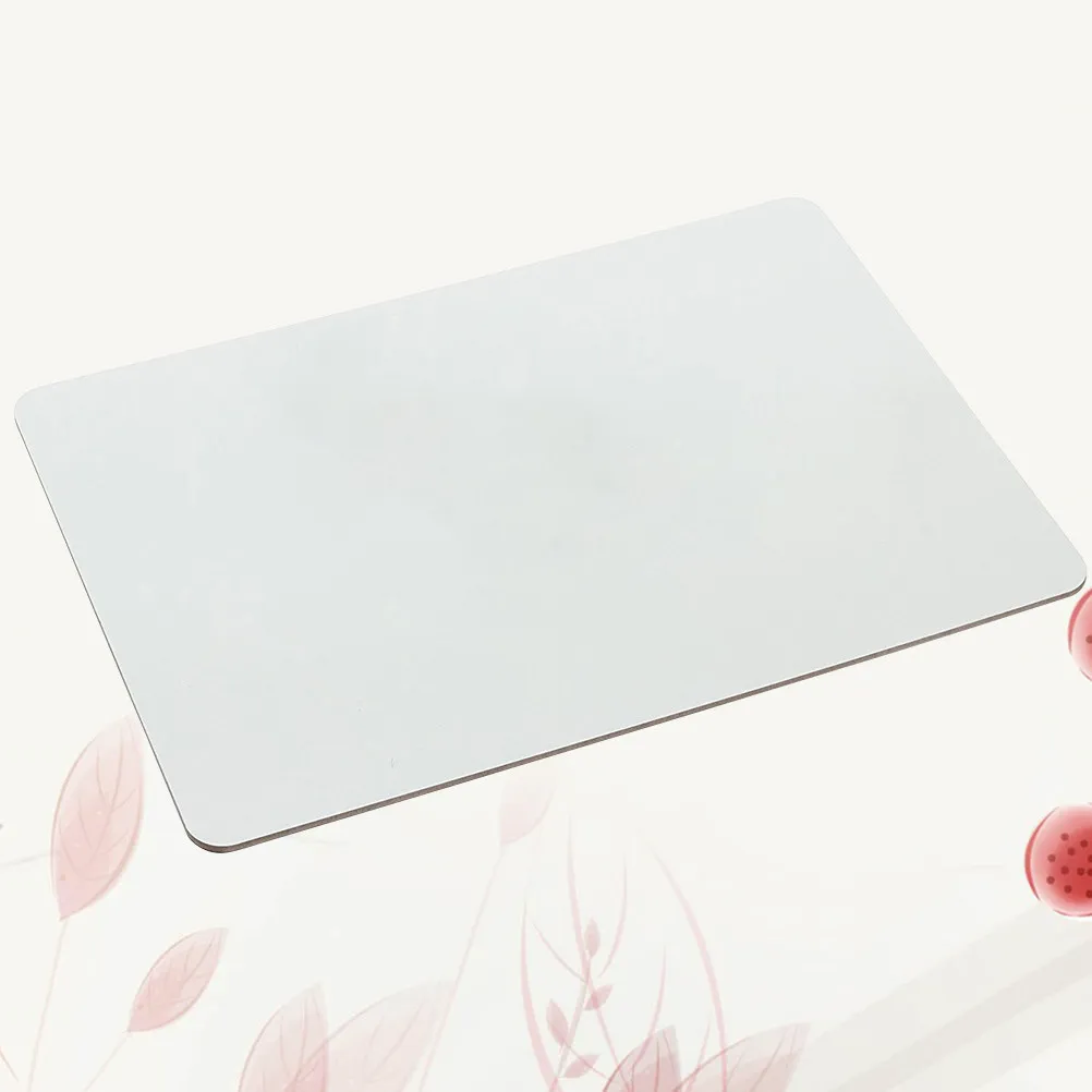 5Pcs 15x21cm Portable Desktop White Board Small Double-Sided Writing Surface for Office Home Dorm Study Planner Reminder