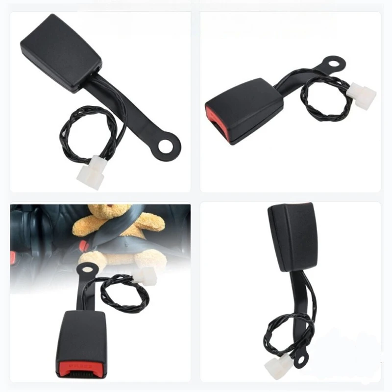 

Универсальный 173-миллиметровый разъем для автомобильного ремня безопасности с сигнальным проводом и звуковым оповещением.