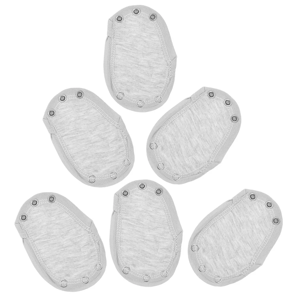 

6pcs Double Baby Jumpsuits Extender Toddler Boy Girl Bodysuit Toddler Boy Bodysuit Extender Snap Outfits Pure Cotton Extend Film