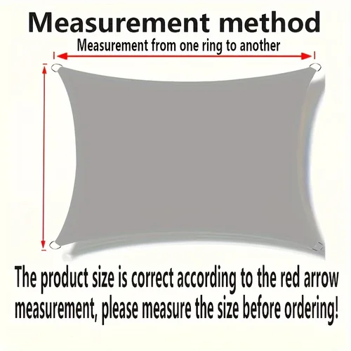 Imagen 2 del producto Parasol impermeable, cubierta protectora de lona para acampar, tela grande para exteriores, lluvia y nieve, cobertizo para jardín y terraza