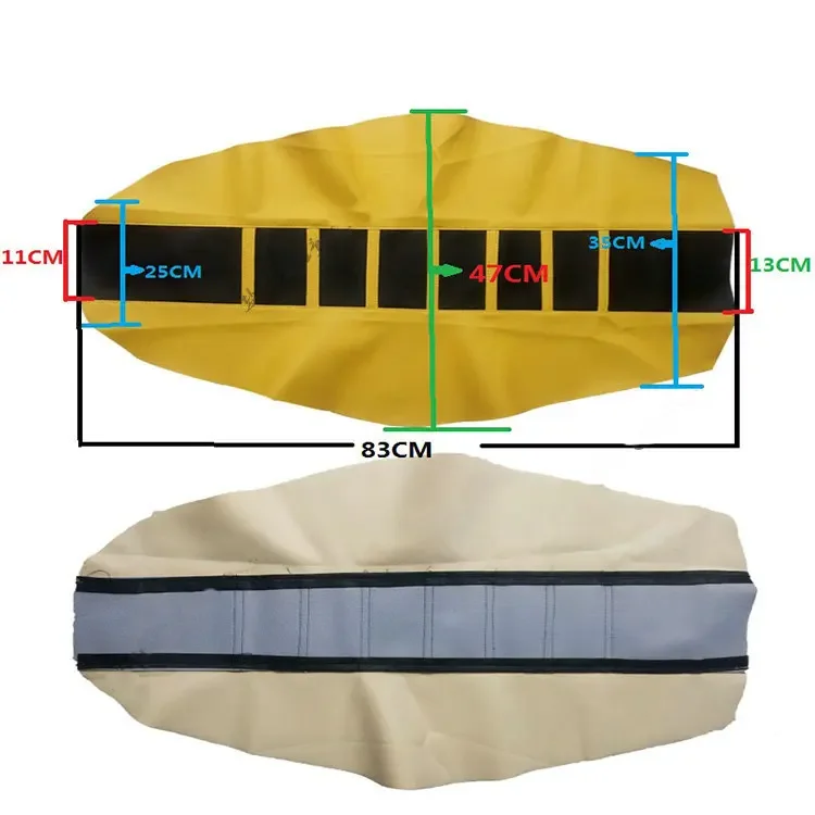 Juste de Siège Souple en Caoutchouc pour Moto, Lit de Motocross, SUZUKI, KAWASAKI, HONDA, YAMAHA