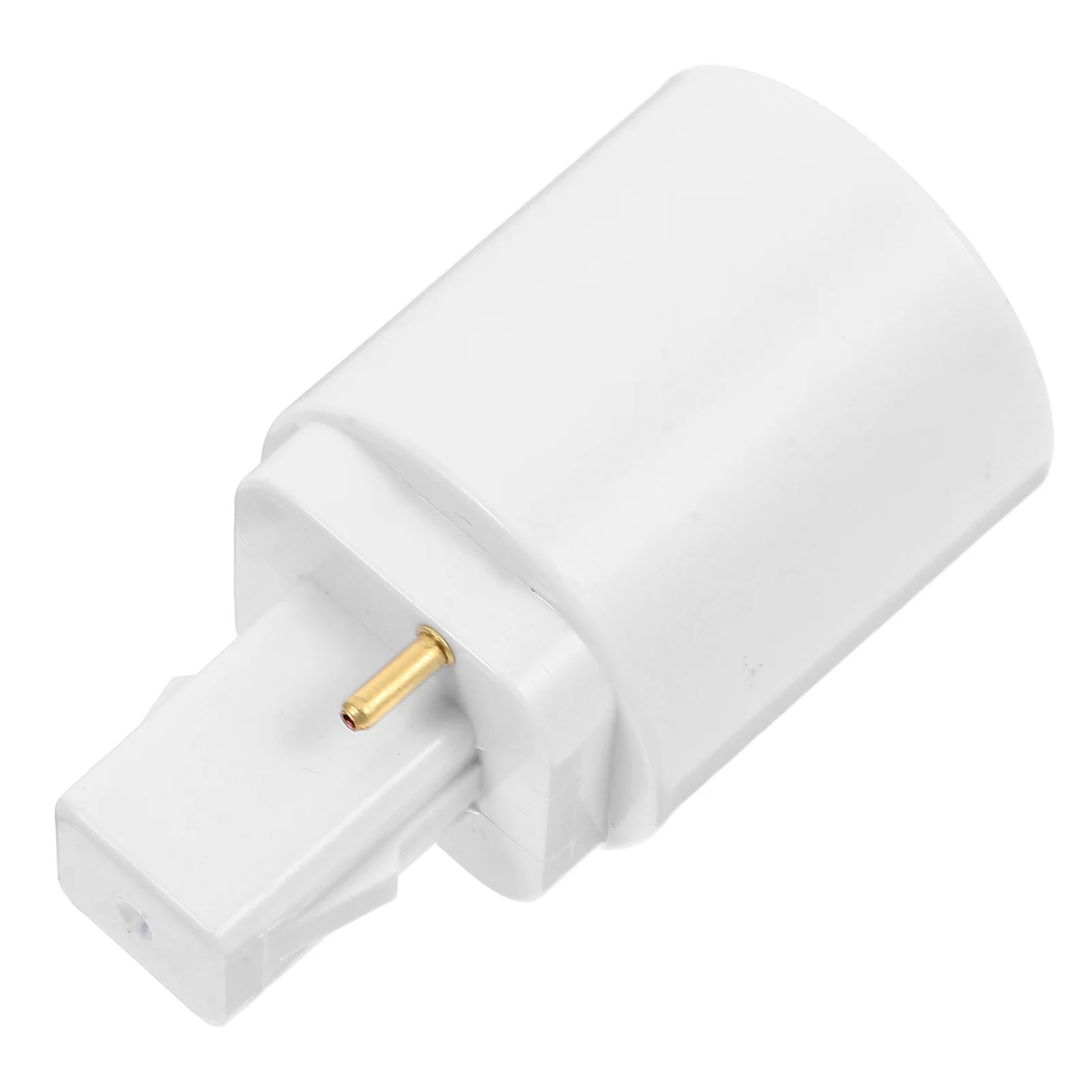 

Heat Resistant G24d to E27 Socket Adapter Converts 2-Pin Base to Standard Screw-in Bulb Holder Compatible with LED Light