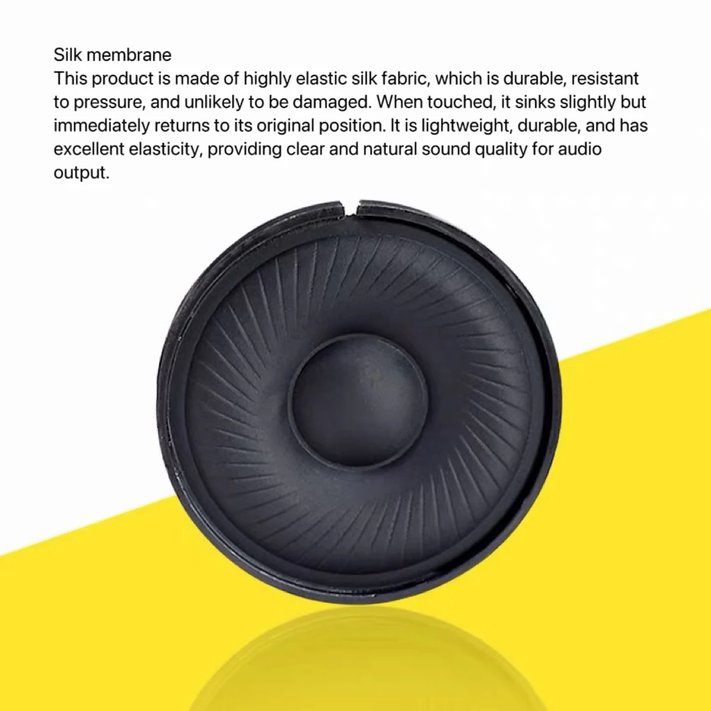 50mm silk membrane unit with powerful bass mesh tuning, suitable for over-ear headphones - view 4