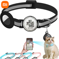 Xiaomi Positioning Anti Loss Airtag Protective Cover Qr Code Collar Tracking Pet Collar Qr Code Reflective Strip Collar Rope New