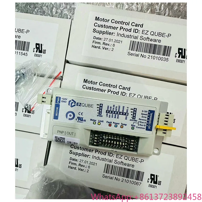 Cartão de controle de motor de software industrial original EZQUBE-P EQUBE-N EQUBE-P