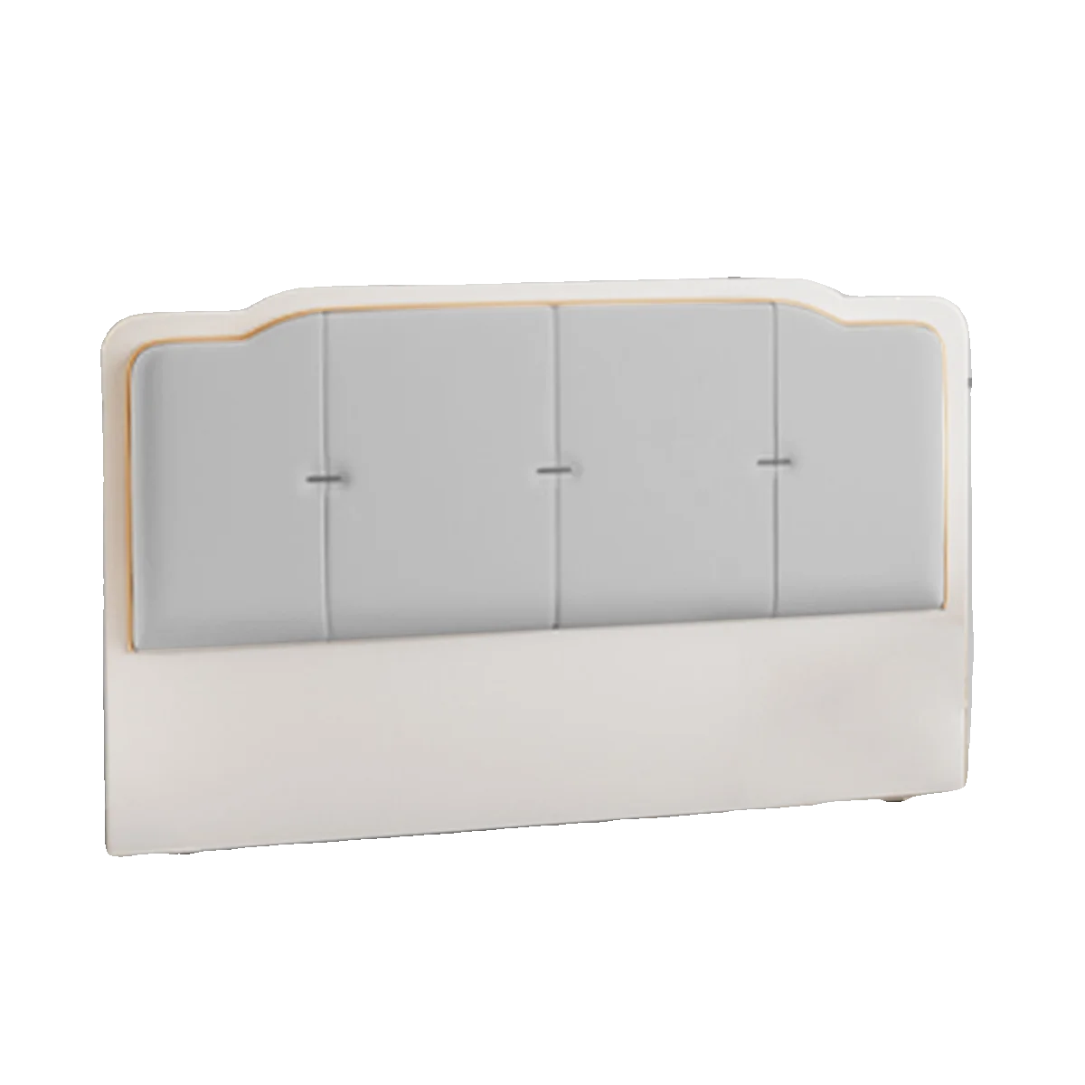 

Customized Bedside Soft Bag Backrest Modern Simple Headboard Floor Separate Solid Wood Backrest Headboard