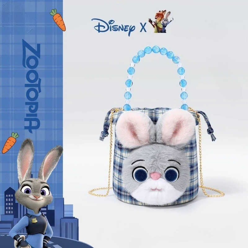 

Disney Lotso Judy Nick new cute creative cartoon pattern handheld portable stylish personalized crossbody bag, festival gift