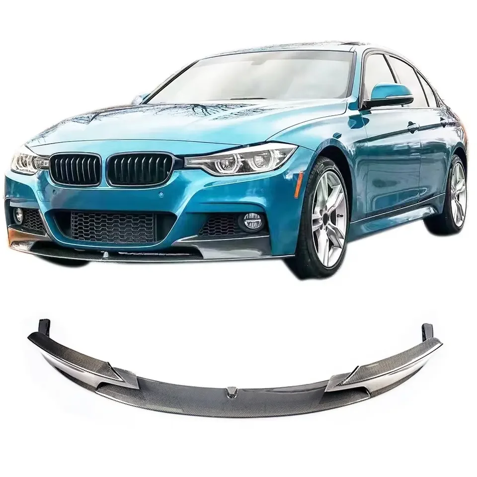 Car High Quality Exterior Front Lip for BMW F30 F35 MP Style Bodykit  For BMW 3 Series 320i 325li F30 MP Carbon fiber Front Lip