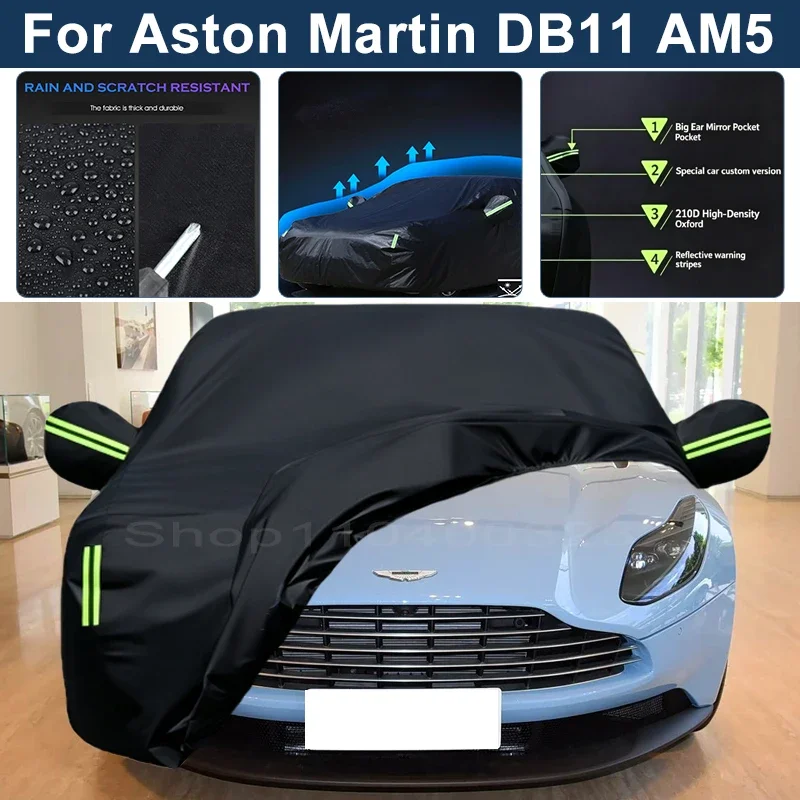 Auto Exterior Sun-Snow Protective Car Cover For Aston Martin DB11 AM5 Waterproof Dustproof Anti-UV Outdoor Cover