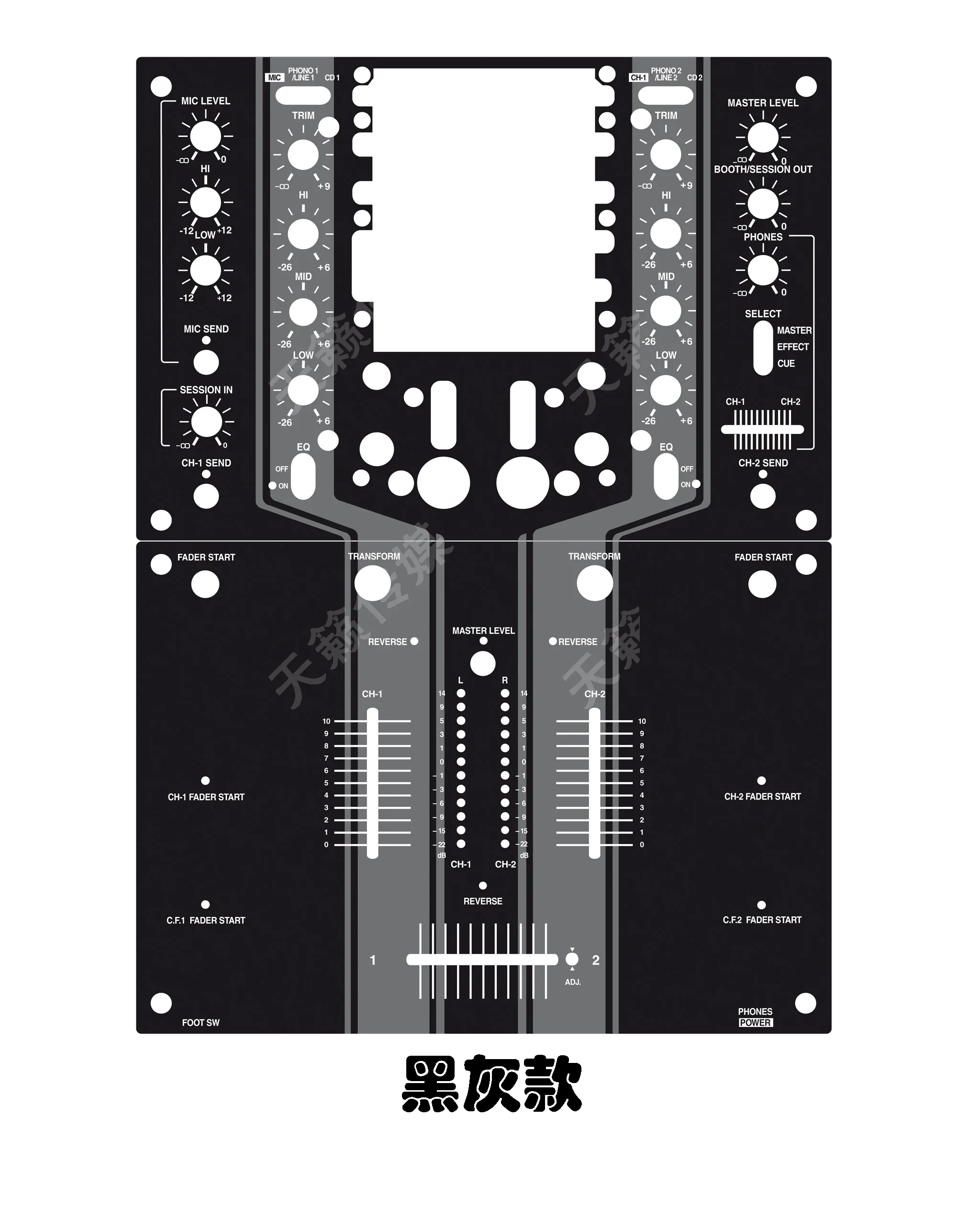 

DJM-909 кожаная защитная маска для панели миксера, DJm909 Персонализированная цветная патч, настраиваемая