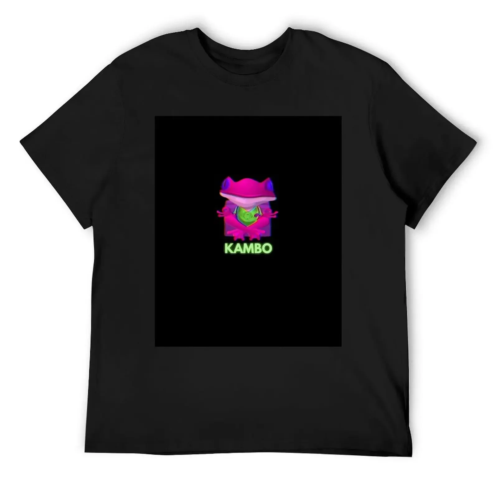 

Kambo Plant Medicine Meditating Psychedelic Frog T-Shirt sublime oversized t shirt anime stuff mens designer t shirt