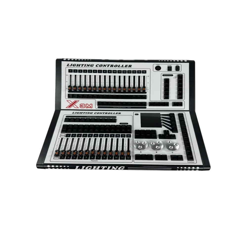 

Wholesales Price 2 Dmx512 1024 Console X3M Stage Lighting Controller With Network Port And RDM Function In Guangzhou China