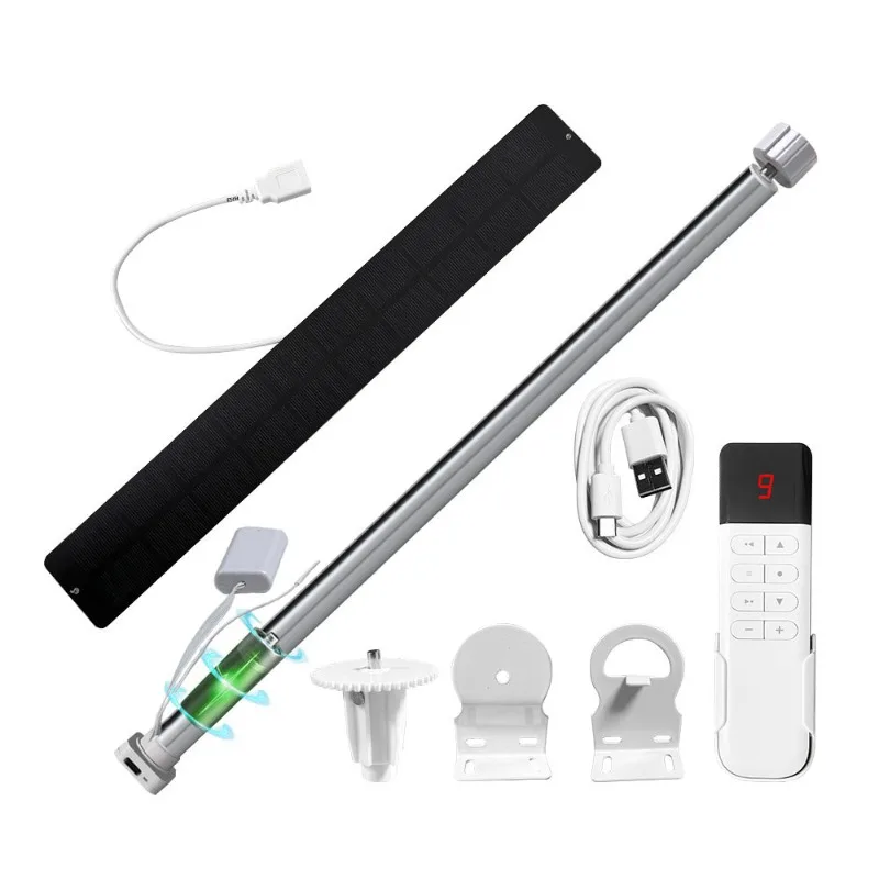 

Lithium battery intelligent tubular electric roller shutter motor is suitable for 20 25 28MM aluminum tube
