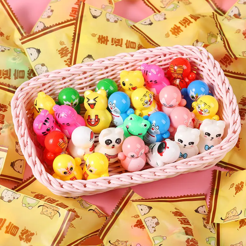 10pcs Fun Mix Surprise Mix Bag Cute Non Upside Down Animal Model Surprise Box Fake Candy Guess Kids Toys